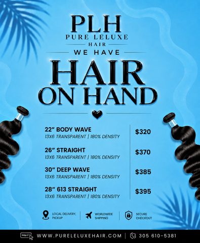 Hair on Hand + Ready to Ship (READ DESCRIPTION)